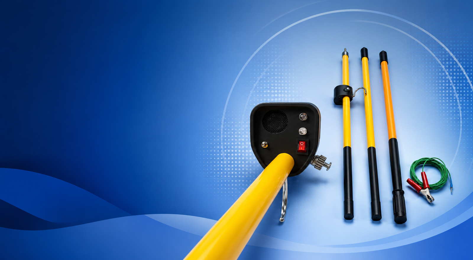 11 kV Audio-Visual Soft Discharge Rod — Safe soft discharge on every shutdown